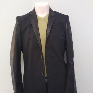 Zara Mens Wool/Faux Blazer. Nice!!